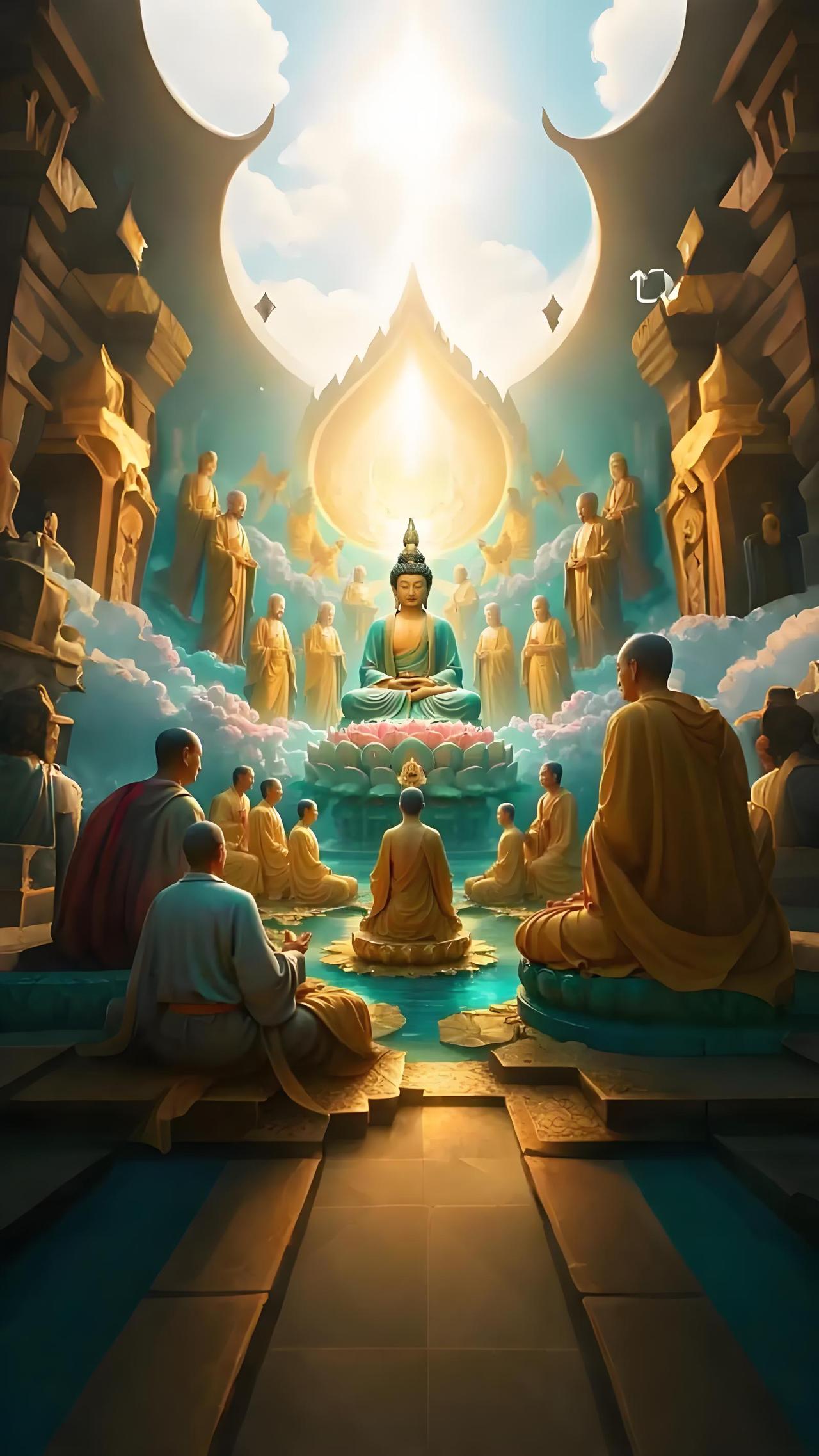 佛说：“菩提本无树，明镜亦非台。本来无一物，何处惹尘埃？”菩提本无树，悟