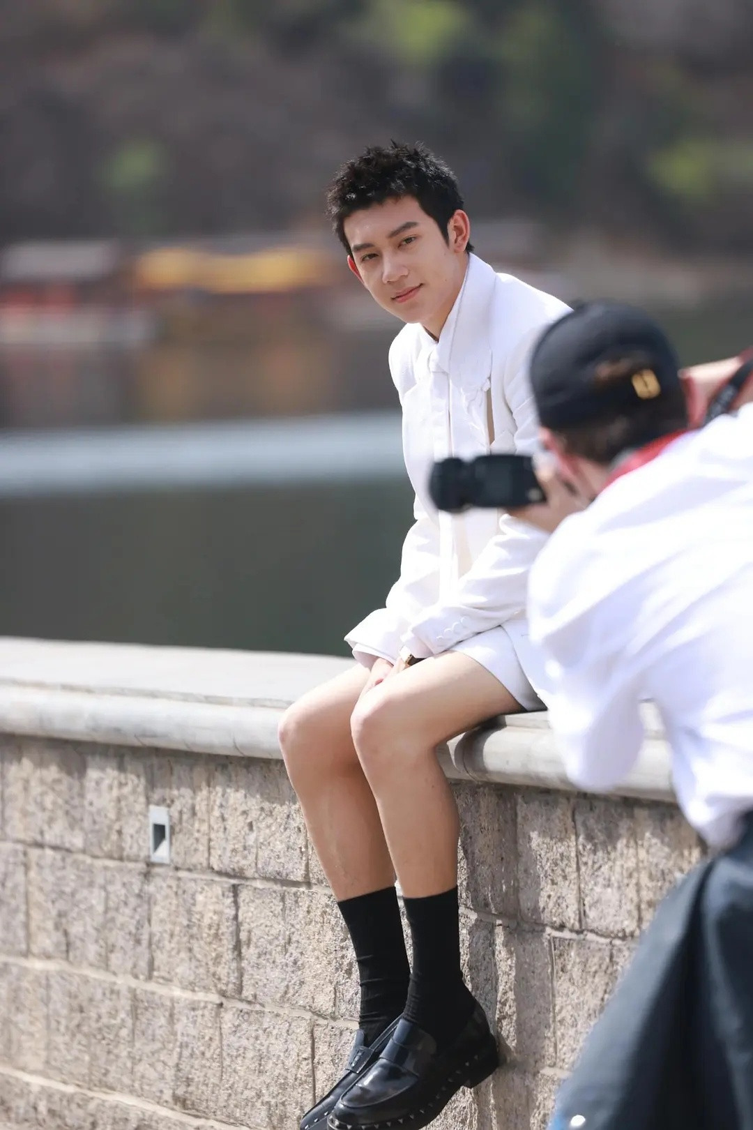 林沐然这个穿搭好新奇，会不会引领今年的新风潮？