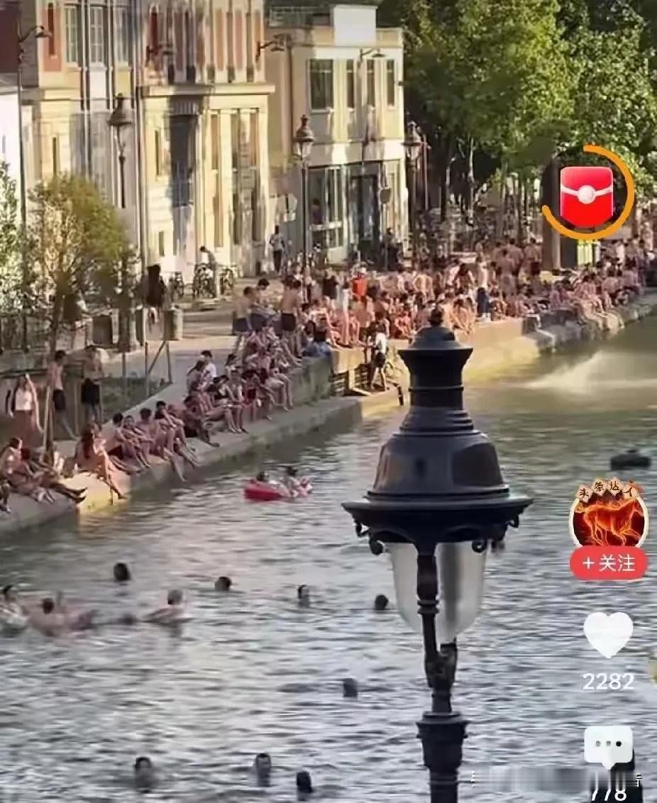 巴黎人家里没空调，压根儿就不是什么觉悟高不高的问题，就是那房子它真就装不上。巴黎