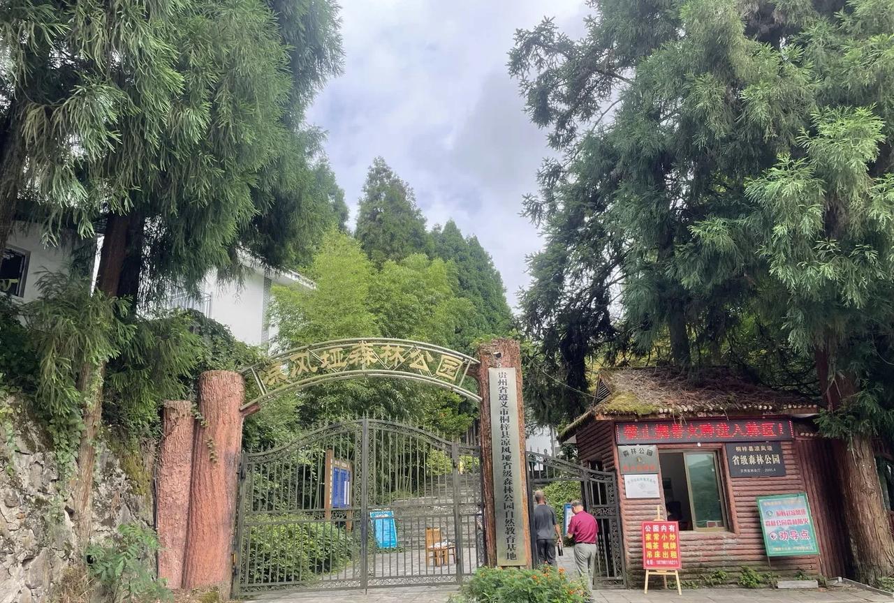 贵州桐梓县的凉风垭森林公园，地处大娄山中段，占地596公顷，交通十分便利。其海拔