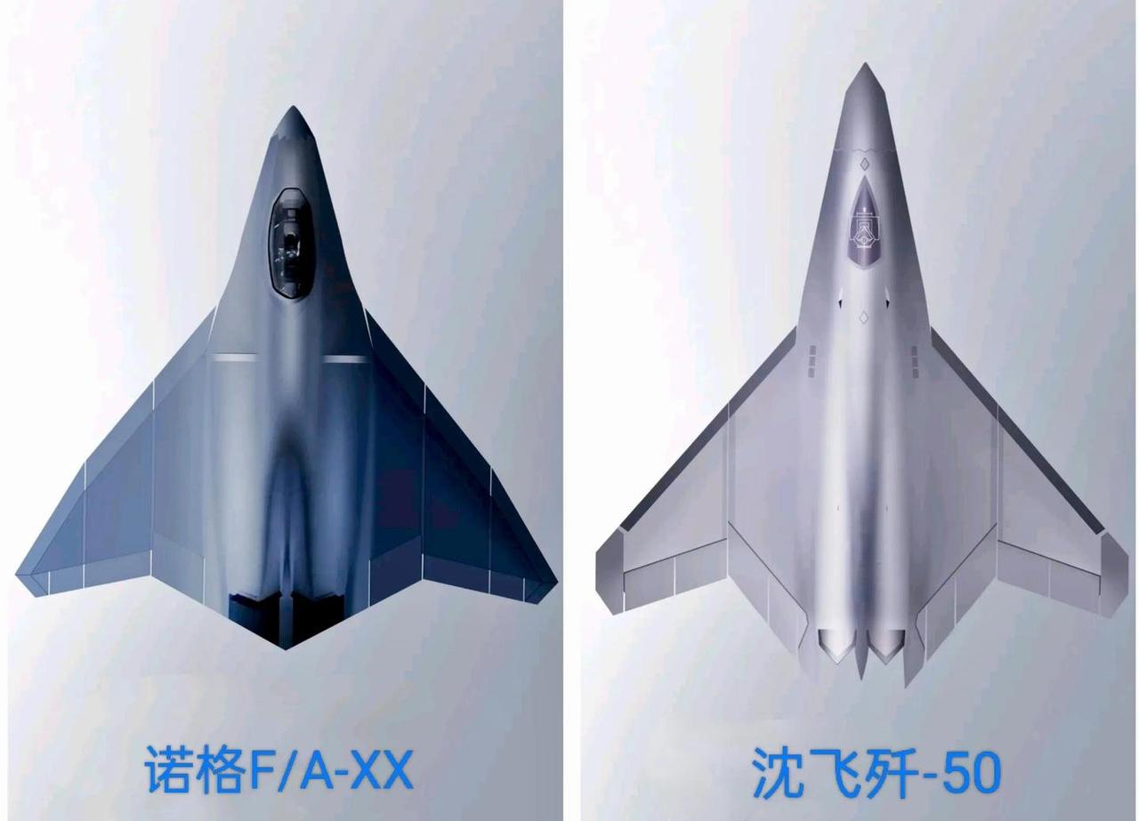 好家伙，美国开始蒸馏中国的六代机！ 赤裸裸的抄袭中国六代机外观设计，美国把自