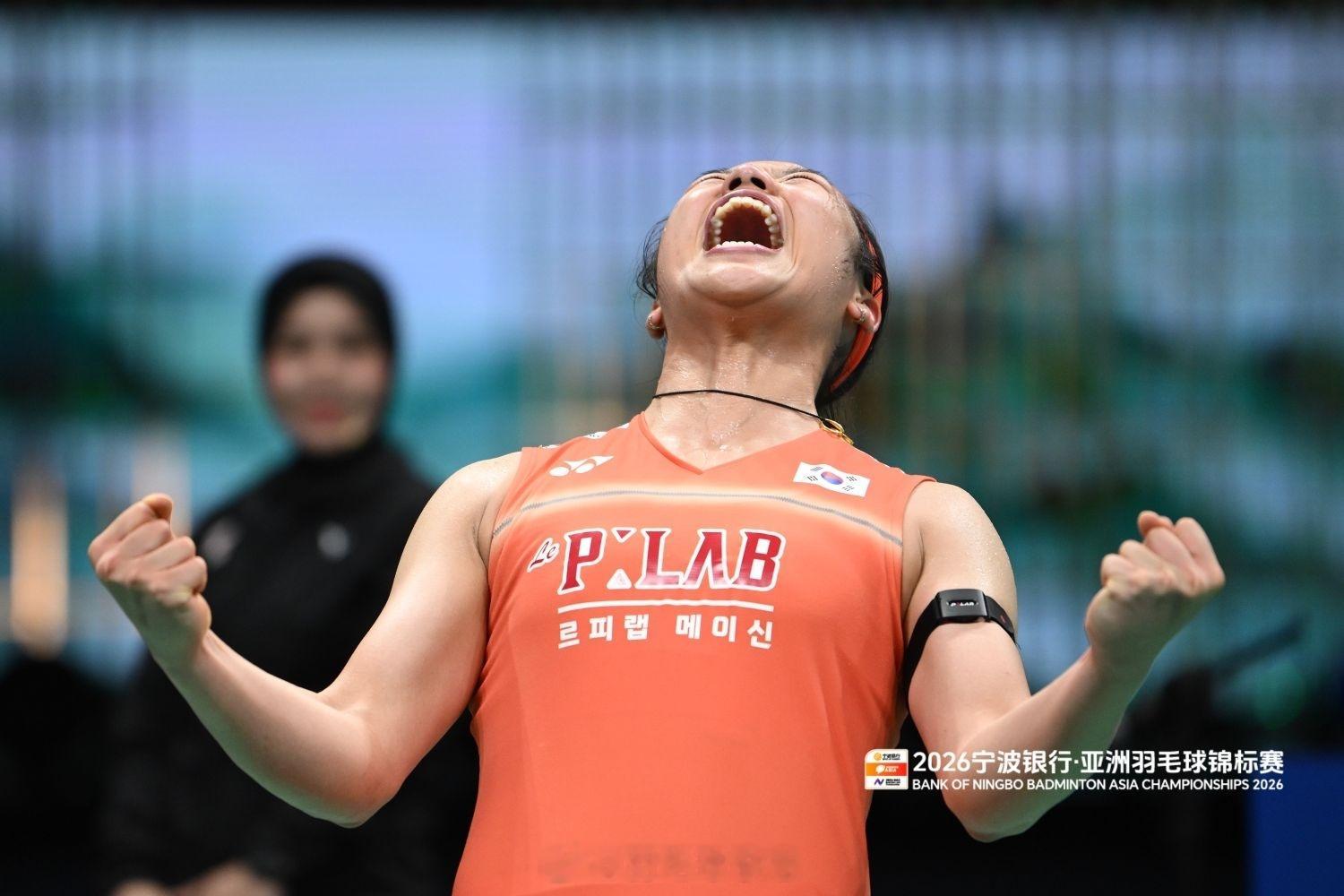 安洗瑩：大满贯的确会感到压力，但现在我终于可以说，我做到了亚锦赛女单决赛，韩国队