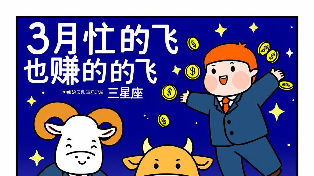 三月份, 忙得不可开交, 收获了满满的3星座!