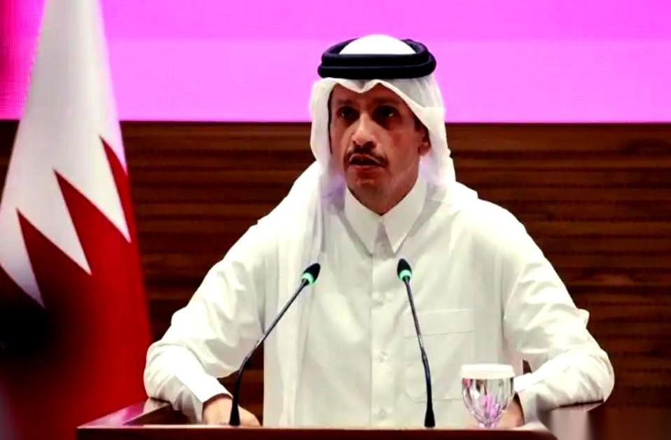 就刚刚，中东那个贼有钱的小个子——卡塔尔，一个电话直接打给了旁边那个硬茬邻居，伊