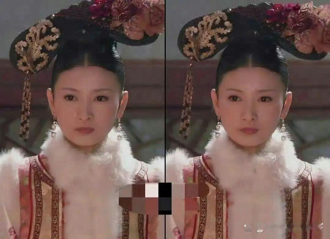 甄嬛传里如果把眉姐姐的歪旗头扶正了，就变成这样了