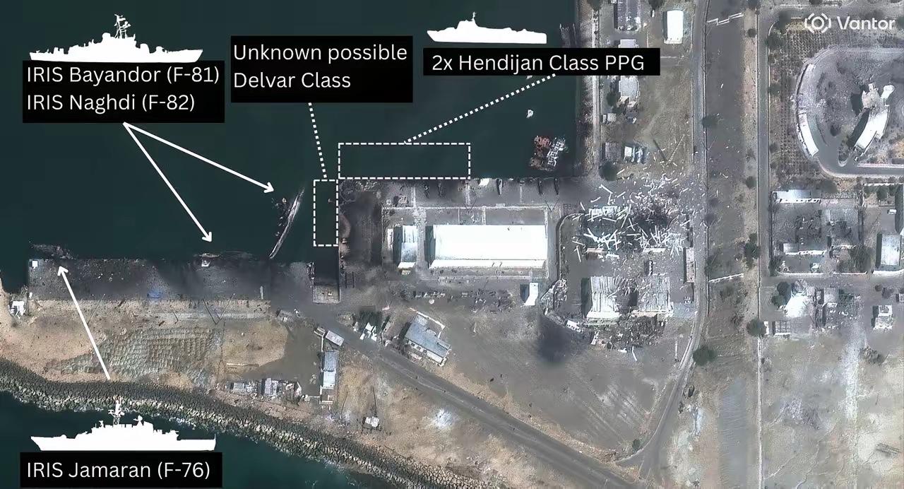 战争打响后，伊朗海军决定效仿北洋舰队缩在港口确保安全，没想到美军不讲武德，把没出