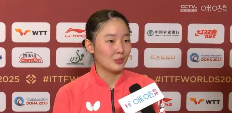 金琴英并不厉害，只是胶皮厉害北京时间5月21日晚，2025年多哈世乒赛女单1/
