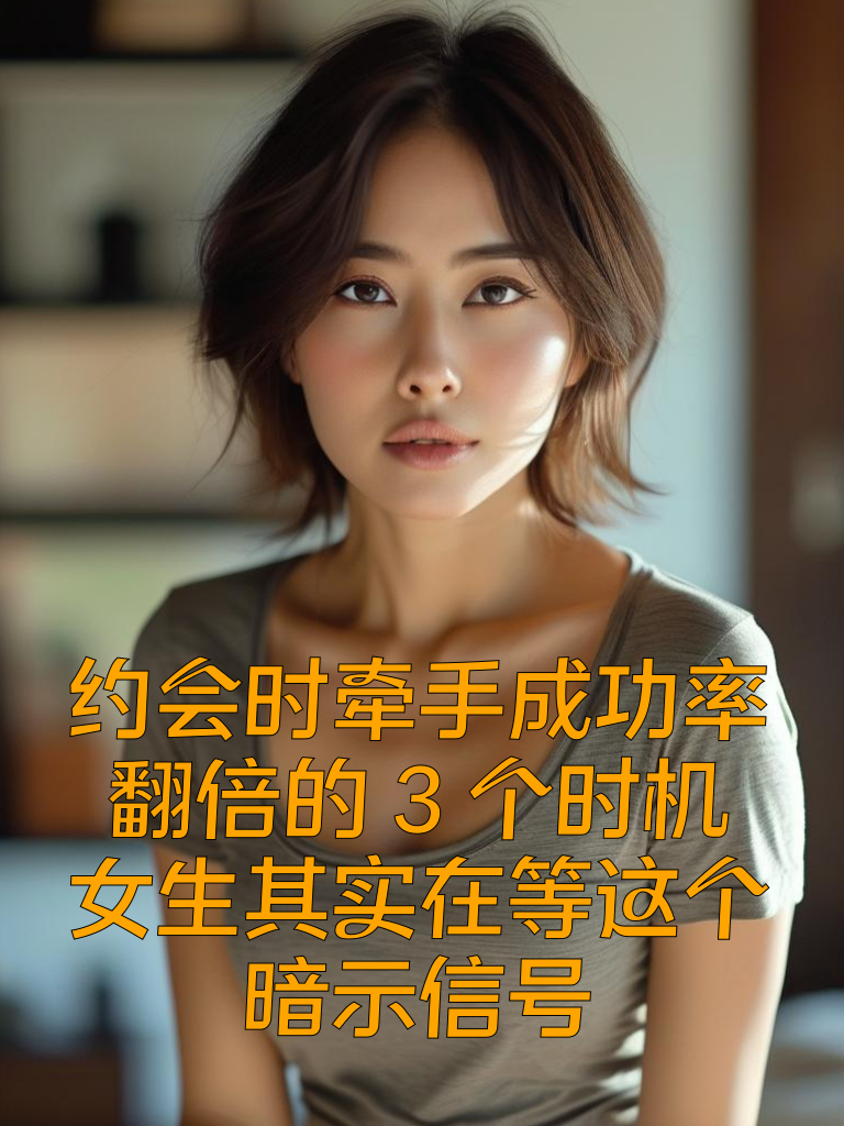 约会时牵手成功率翻倍的3个时机！女生其实在等这个'暗示信号'……