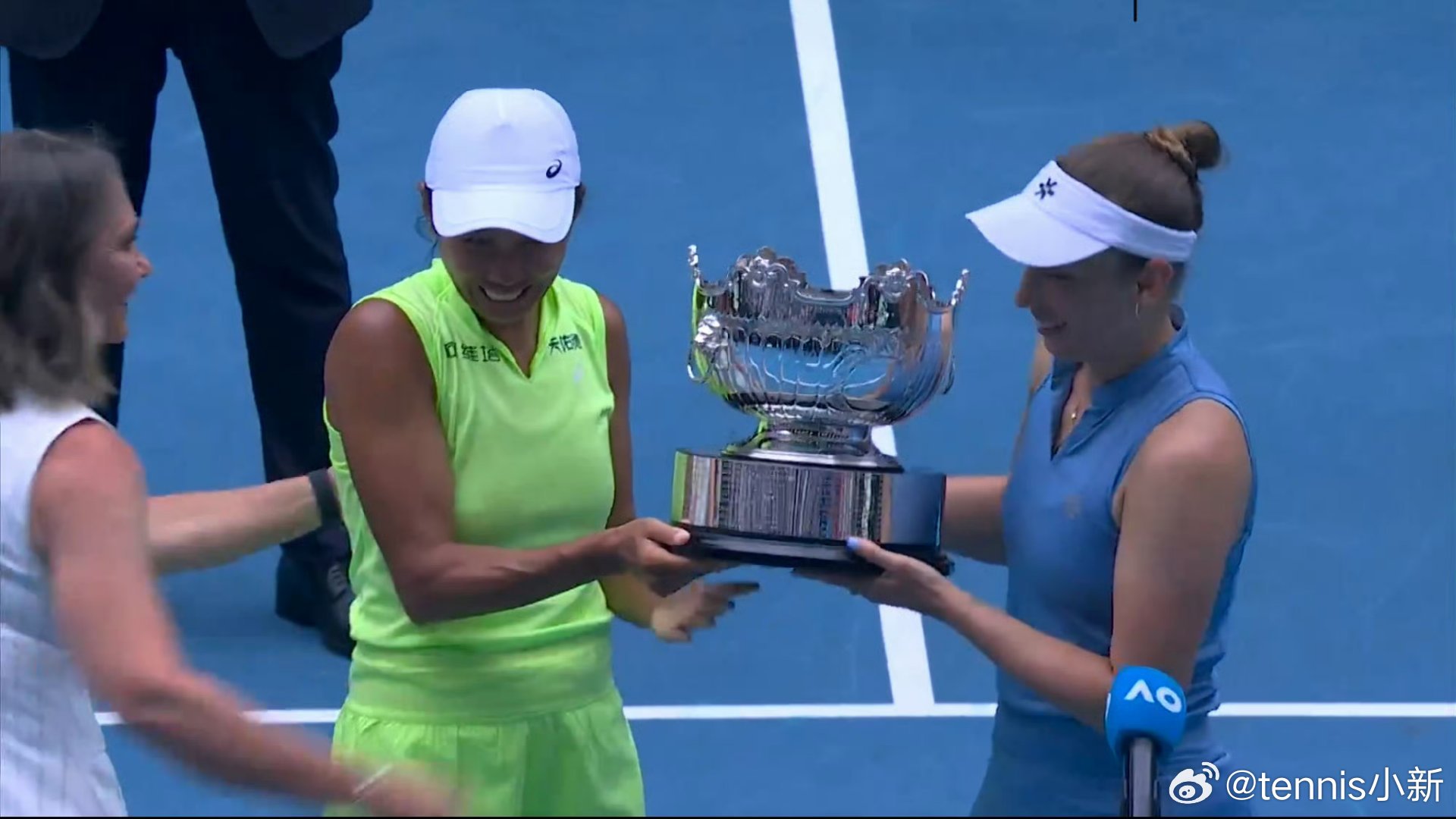 🇺🇸印第安维尔斯女双首轮🇨🇳张帅/🇧🇪梅尔滕斯4-6/6-4/8-1