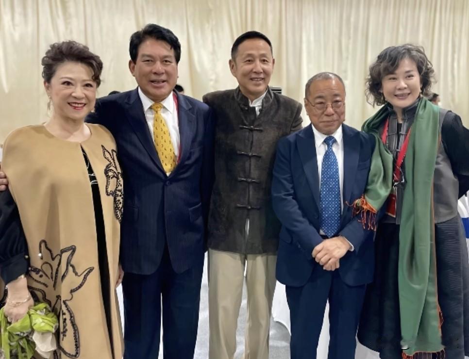 左侧三位分别是王馥荔、朱时茂、陈道明，全是公认的实力派老戏骨，可惜已多年未曾推出