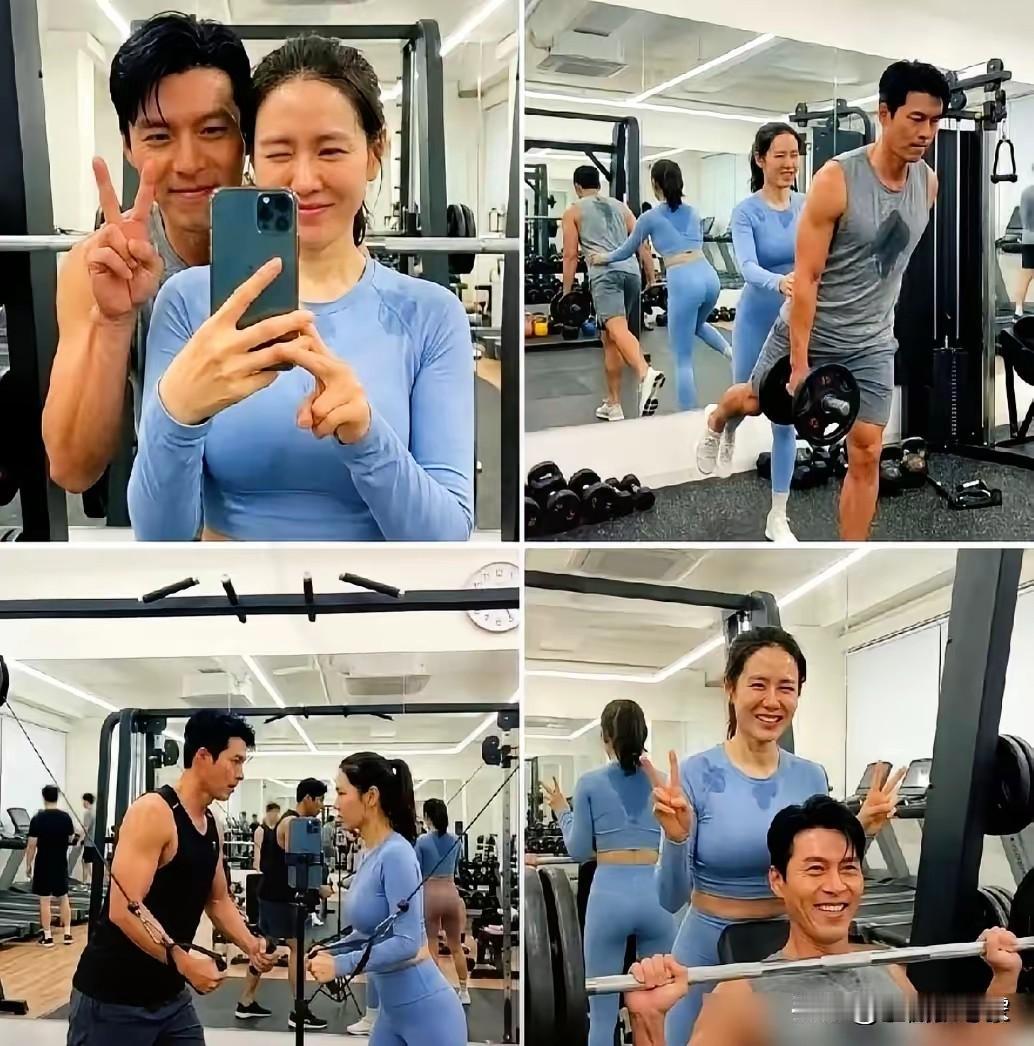 玄彬孙艺珍同框健身照刷屏：婚姻里最戳人的，从来不是完美人到中年，越活越明白
