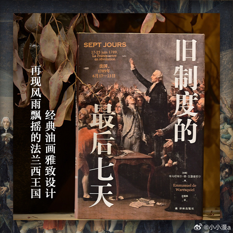 阅读是我的精神自留地这届微小说作者全是狠人书评《旧制度的最后7天》1789年6