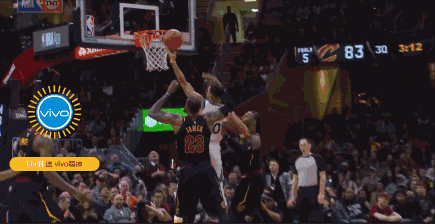 詹皇两记大帽扇飞kd库里 认真的詹皇令勇士颤抖!