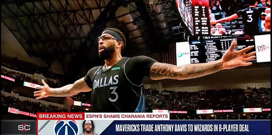 “眉”有想到，新搭档竟是湖人当年的传闻对象！独行侠最终扣动交易扳机把浓眉送到奇