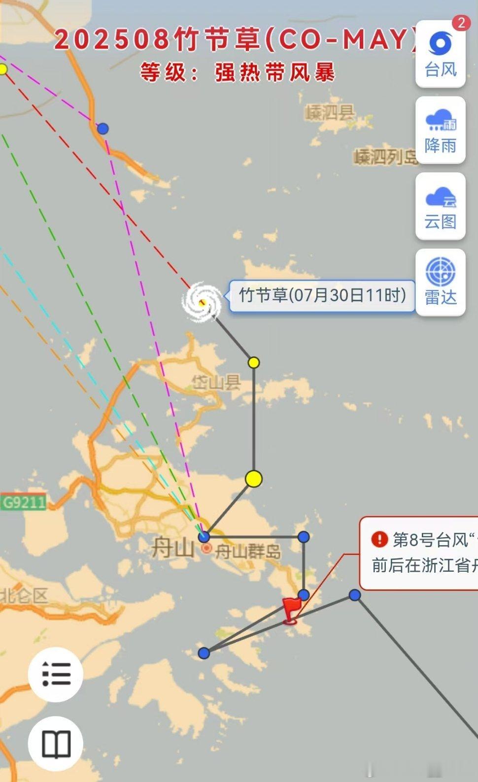 这“竹节草”台风感觉是来我们舟山旅游的吧各个景区一个不落下​​​