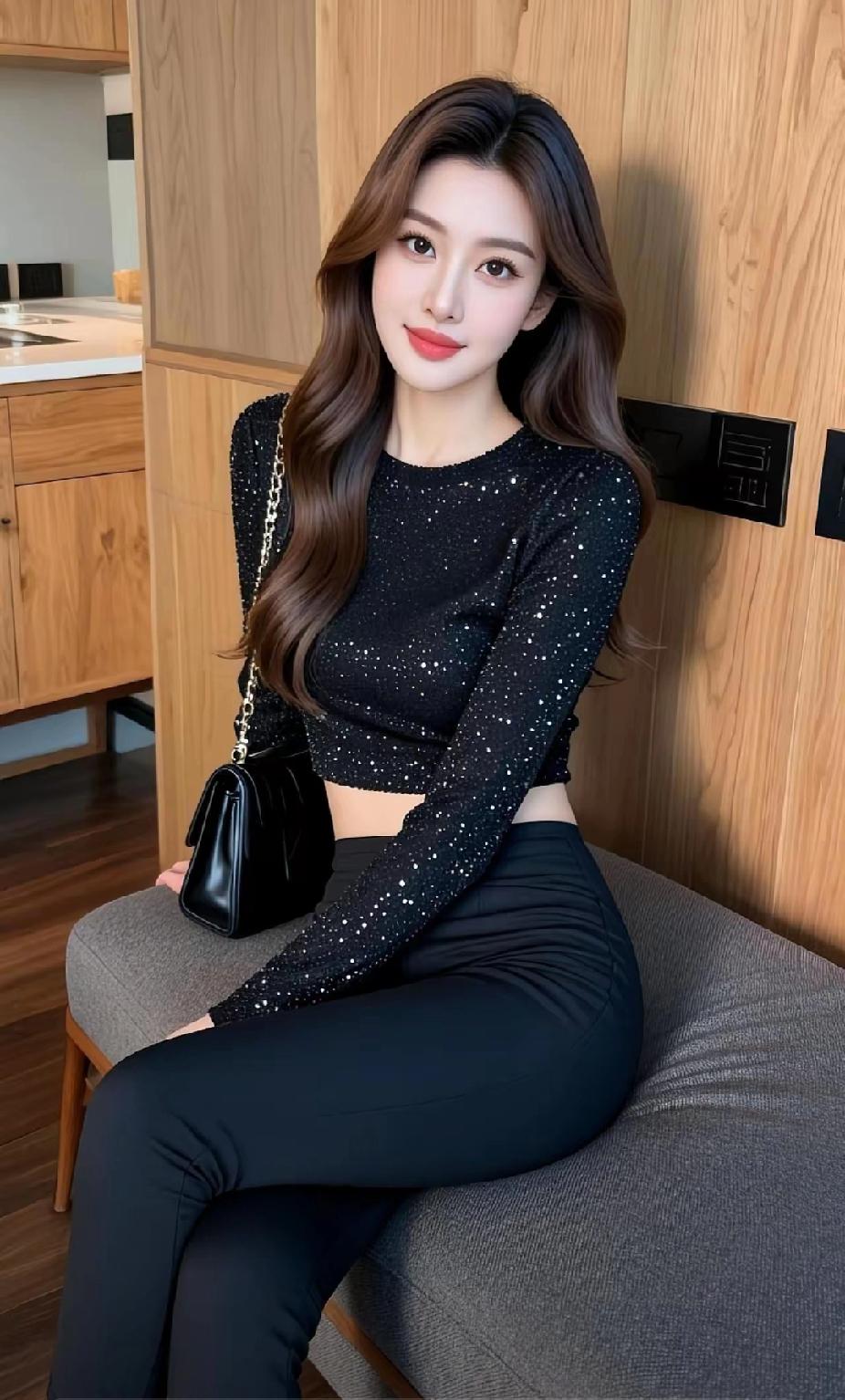 星河映夜，美人如画。