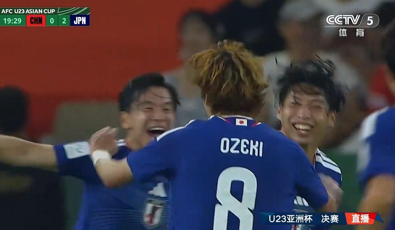 0-2！心凉了半截！仅仅20分，国足U23就落后日本2球了！想要扳回来的可