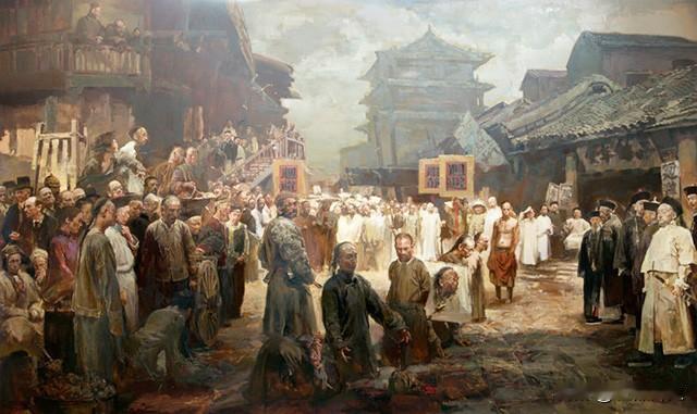 “刀下留人”在明清时代，只能出于说书人之口。现实中，押往刑场砍头的铁定没救。为