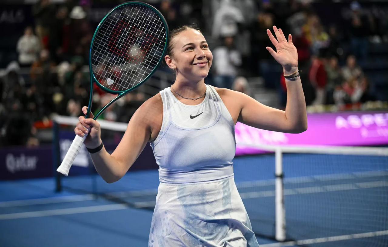 WTA1000迪拜站阿尼西莫娃和奥斯塔彭科首轮出局，多哈站的新科冠亚军没有保持她