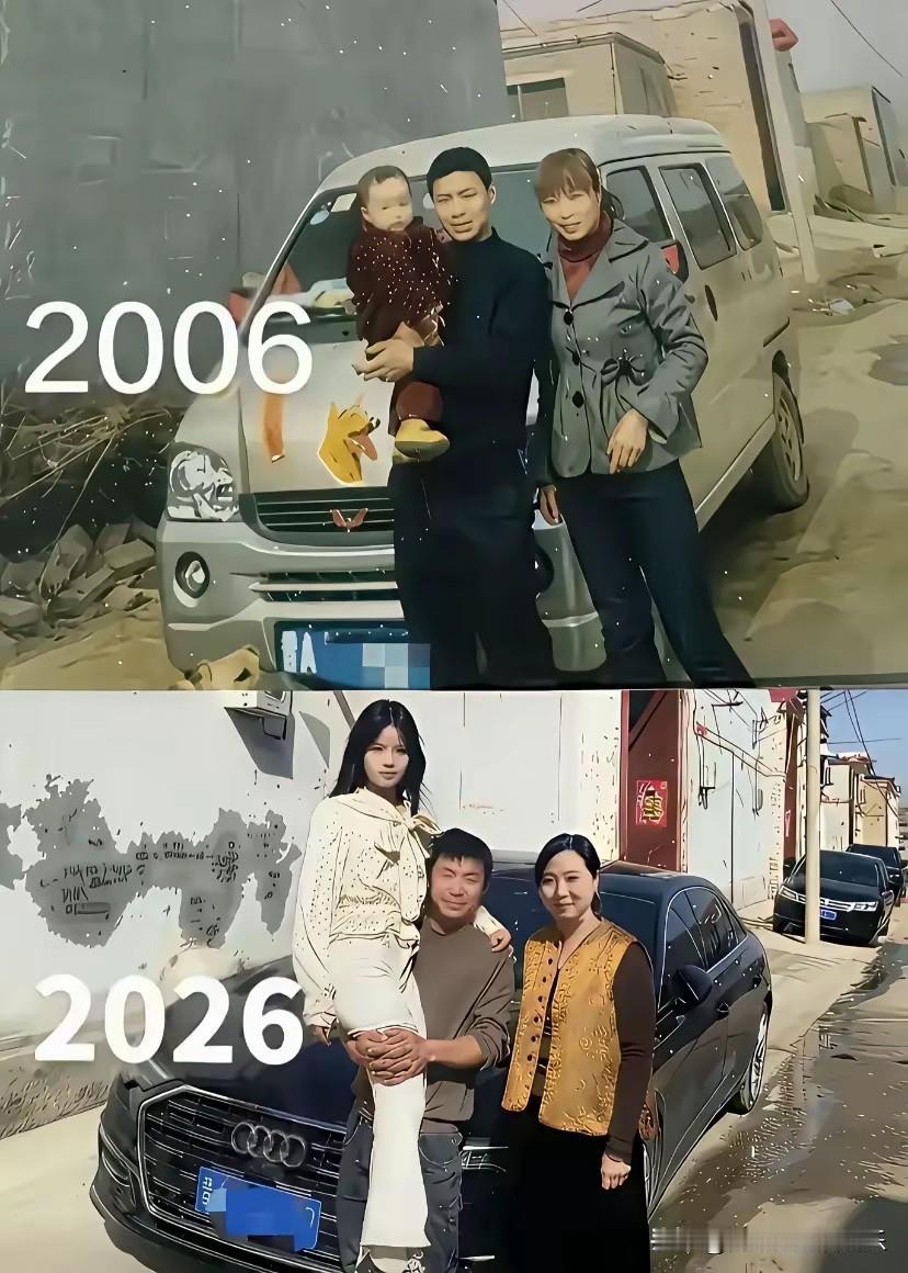 不得不说，20年时间过去了，后面的电线杆女居然还在，太牛了吧！