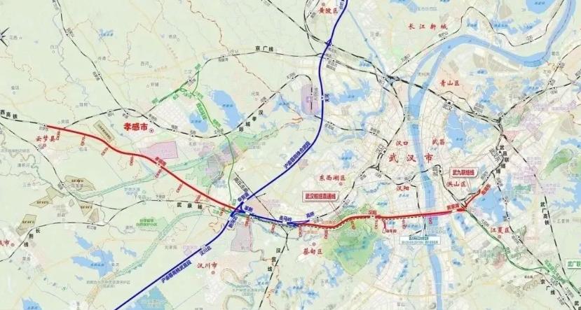 湖北高铁新蓝图：4条线路命运大不同前景乐观：2条线路确定将开工武汉枢纽直通线