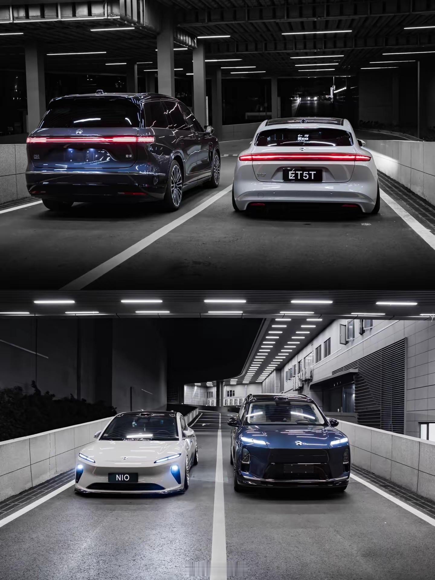 这一组，确实爱了，拍得真好蔚来新能源汽车﻿