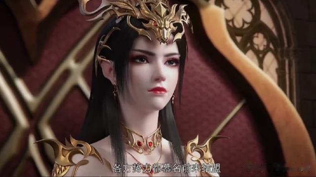 斗破苍穹129话, 美杜莎女王上线, 结果还是曹颖的大长腿最抢眼