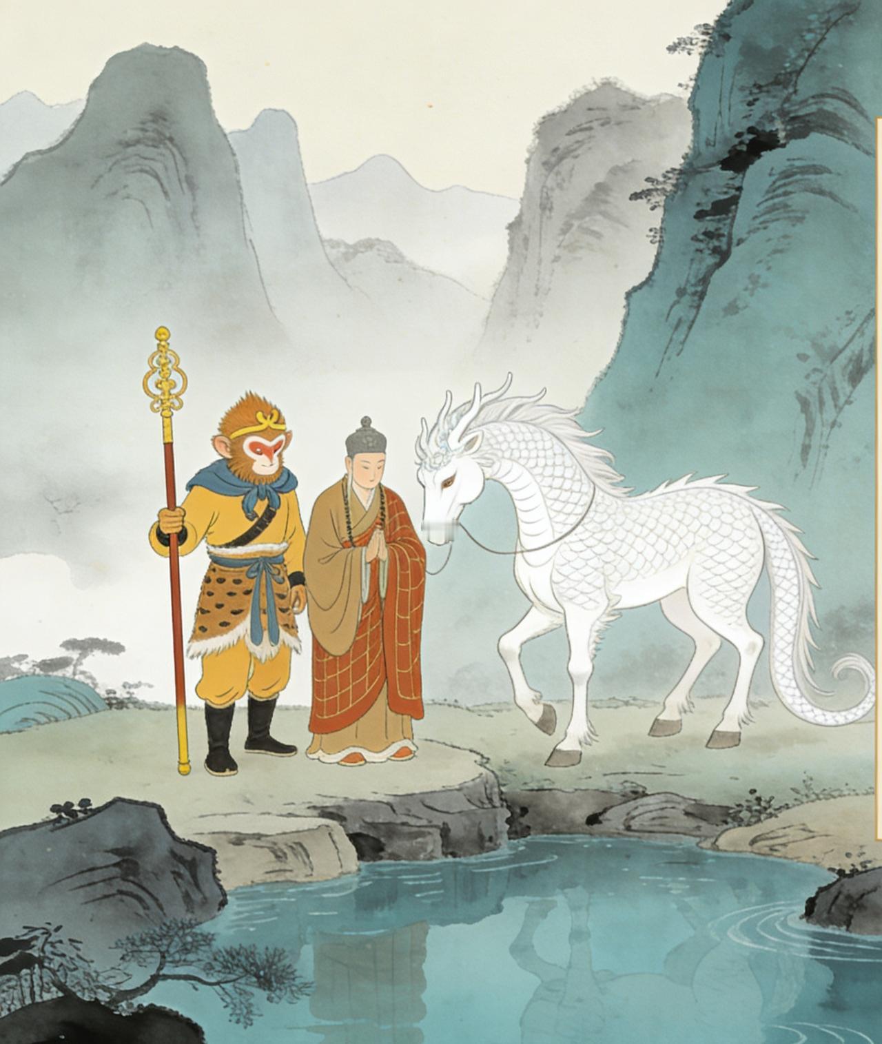 在《西游记》的取经队伍里，白龙马一向是最沉默、最容易被忽略的存在。他不似孙悟空锋
