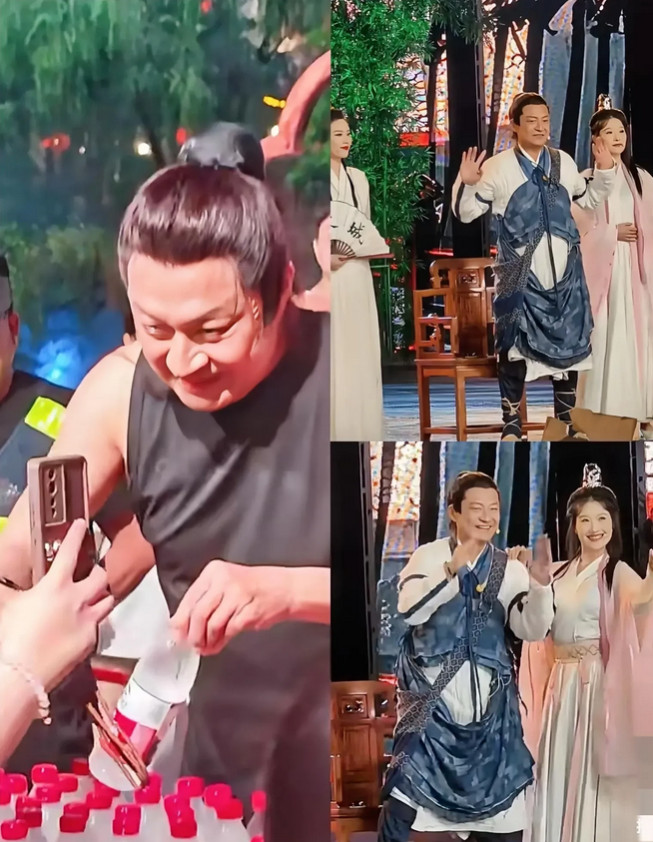 疯了！马景涛日薪1万8景区卖命直播，热晕后又杀回来太拼了！马景涛的景区重