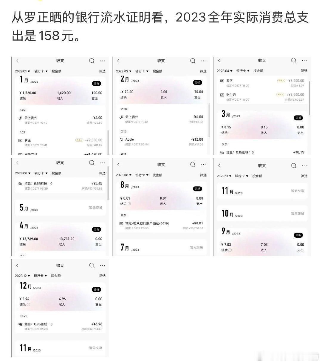 一年只花158把看客当猴耍呢