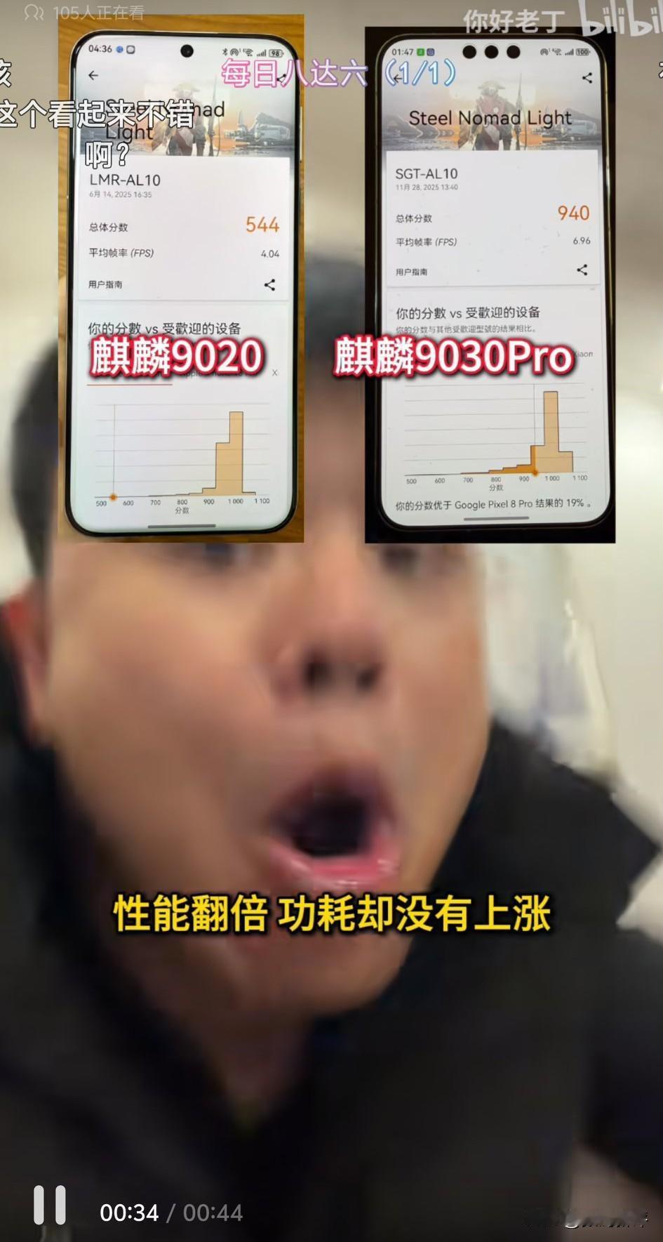 9030性能翻倍，功耗没有上涨[捂脸哭]这个表现是不是太强了？一年一大迭代，进步还