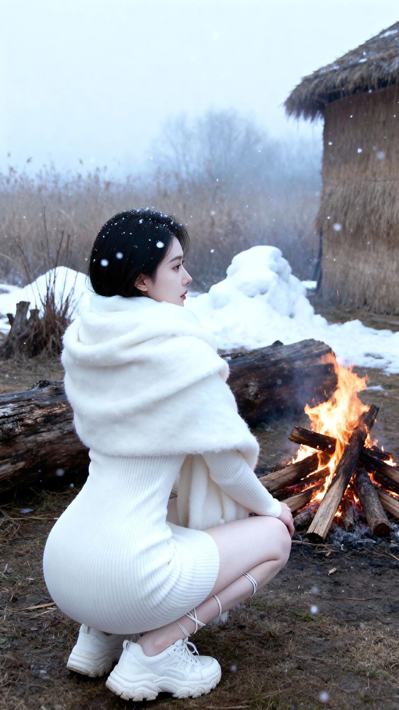 解锁冬日氛围感写真！每一帧都是壁纸！雪景氛围感拍照姿势ootd穿搭