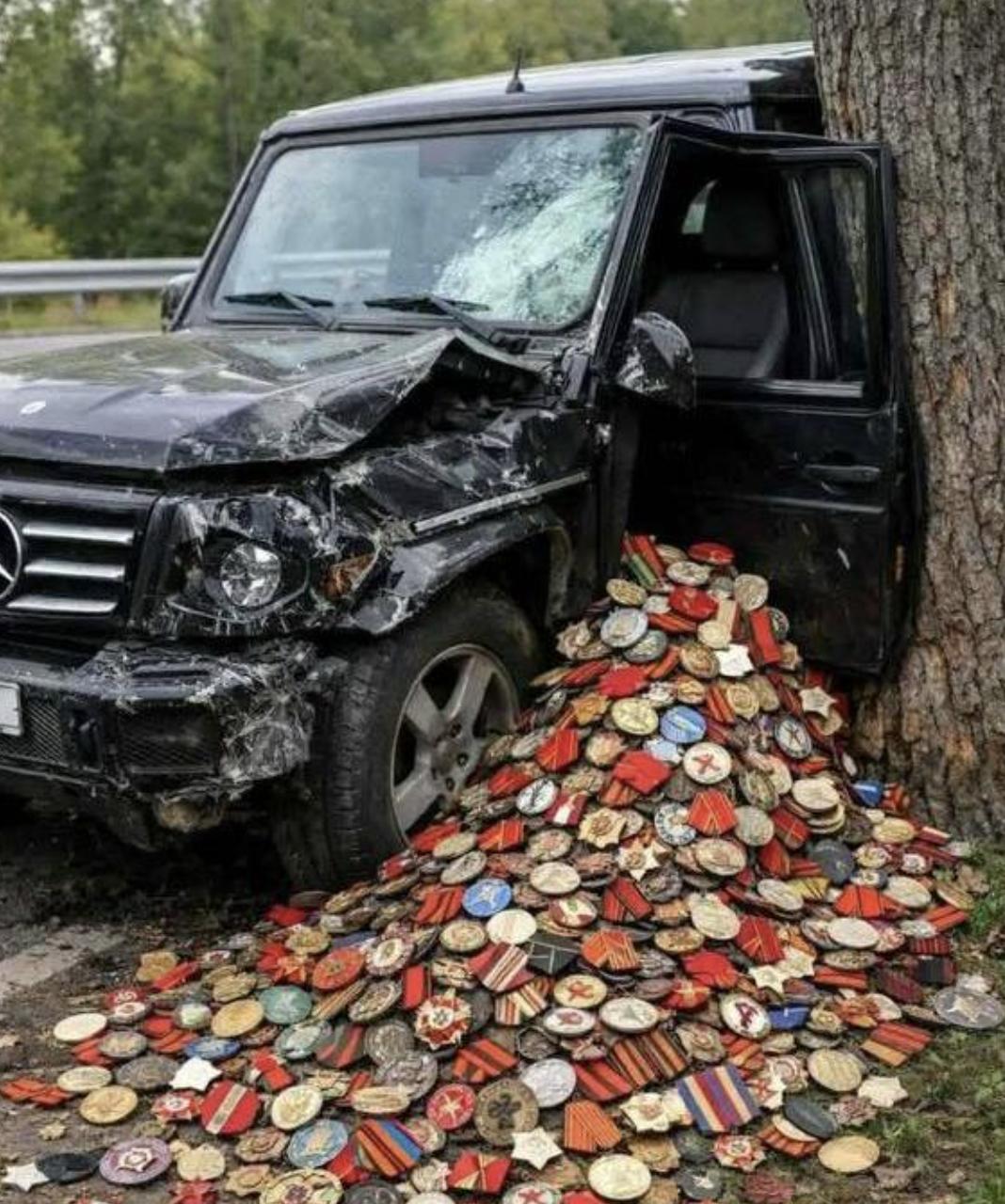 【即使在车祸后昏迷不醒，卡德罗夫的儿子亚当·卡德罗夫仍然不断获得奖牌。亚当·卡