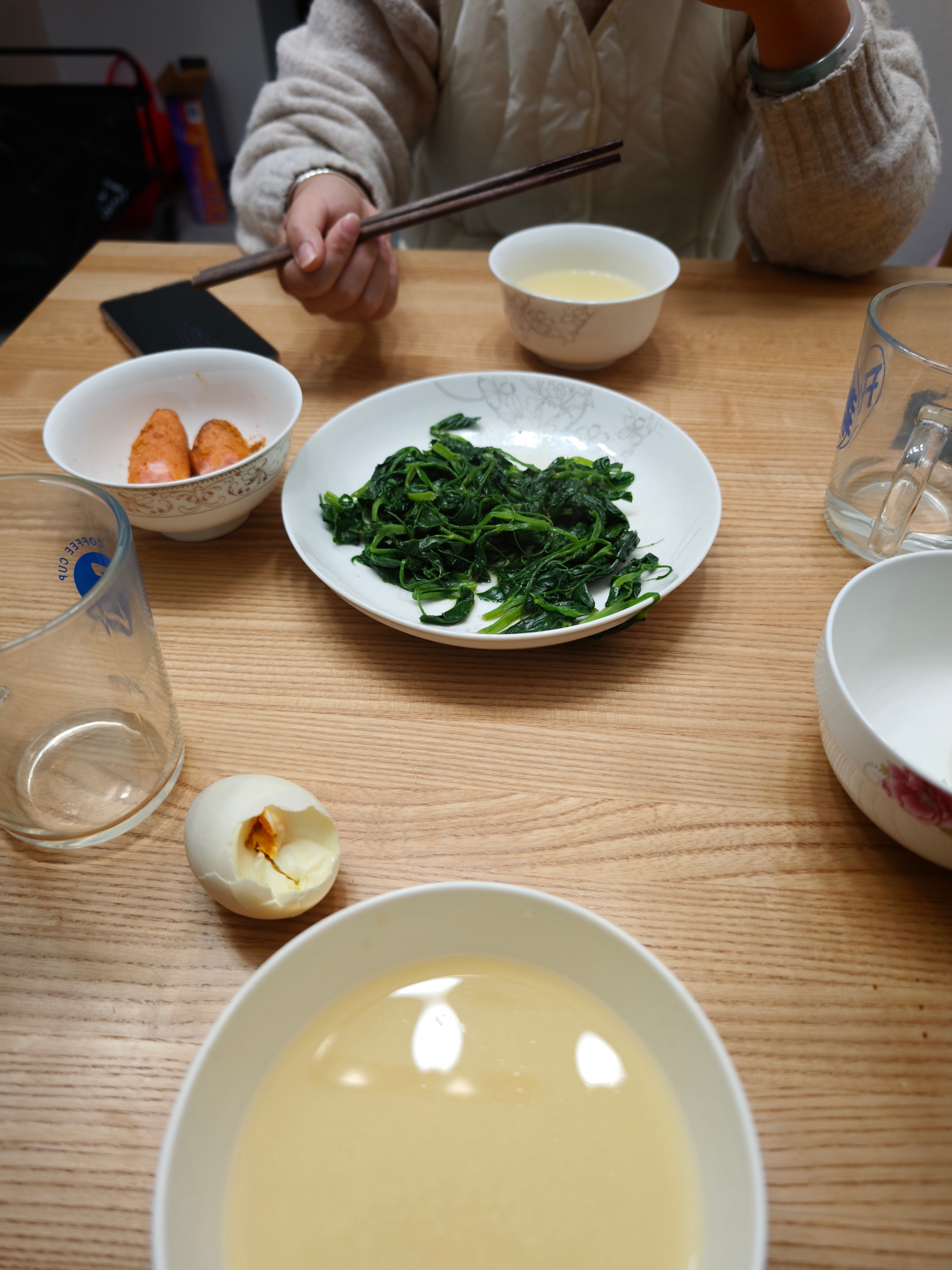 今晚涮肠子，过年真的吃太好了