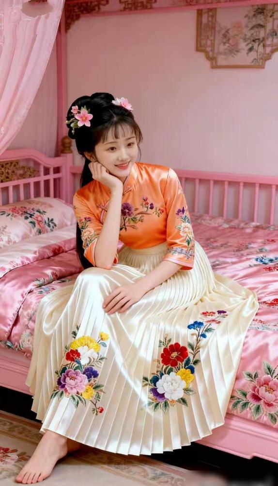 现在的年轻人，为了披上一块“奶奶辈”的旧缎子，简直疯到了骨子里。2023年这