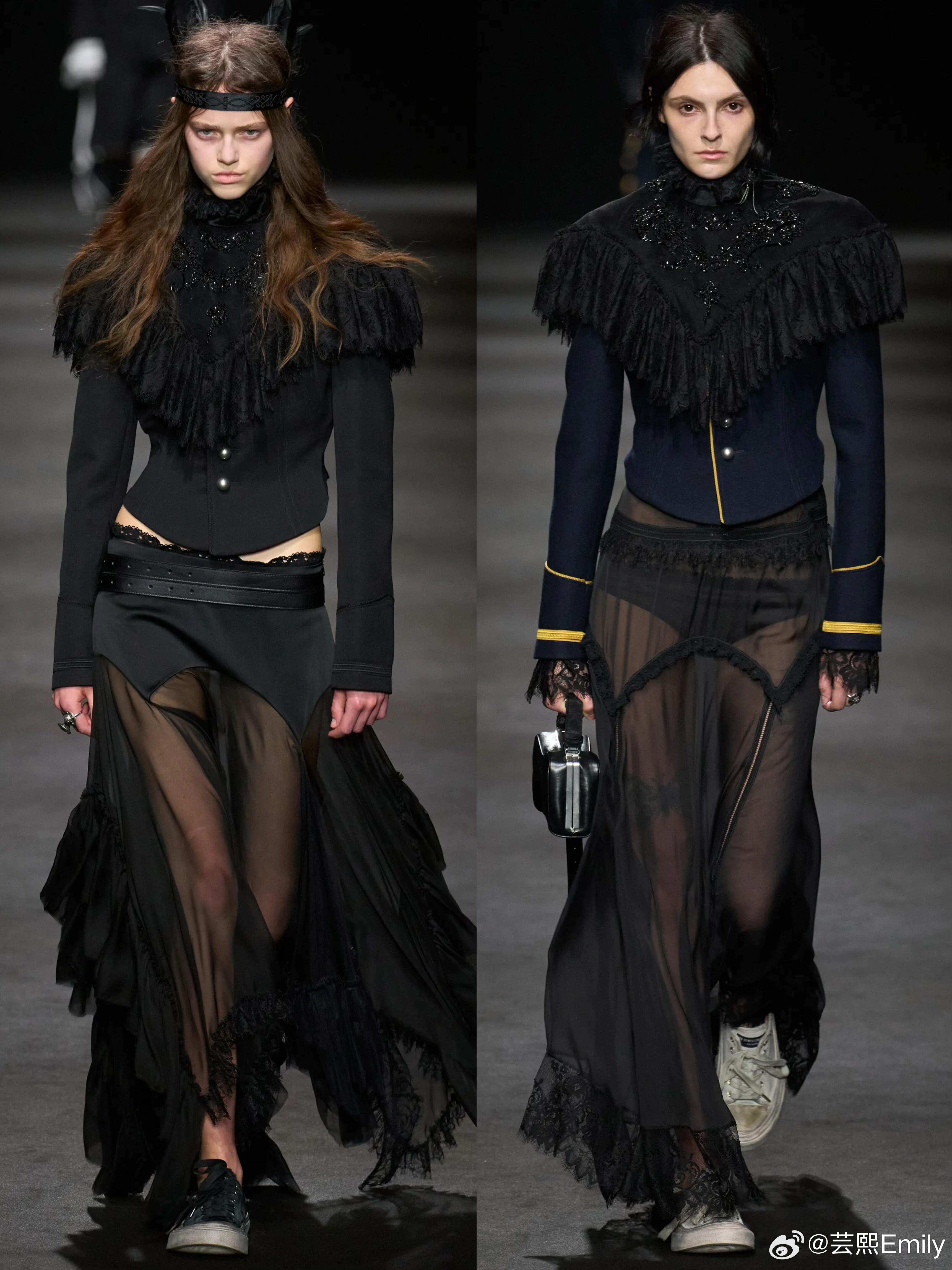 时装周在巴黎时装周上，StefanoGallici执掌的AnnDemeu