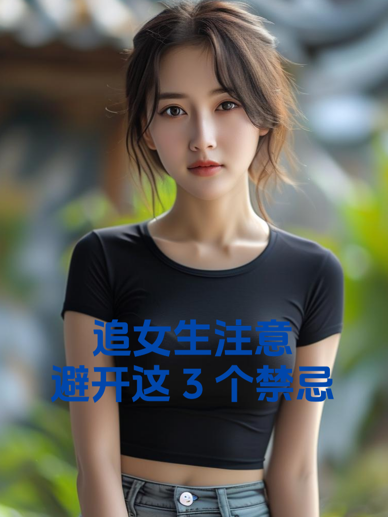 追女生注意：避开这3个禁忌