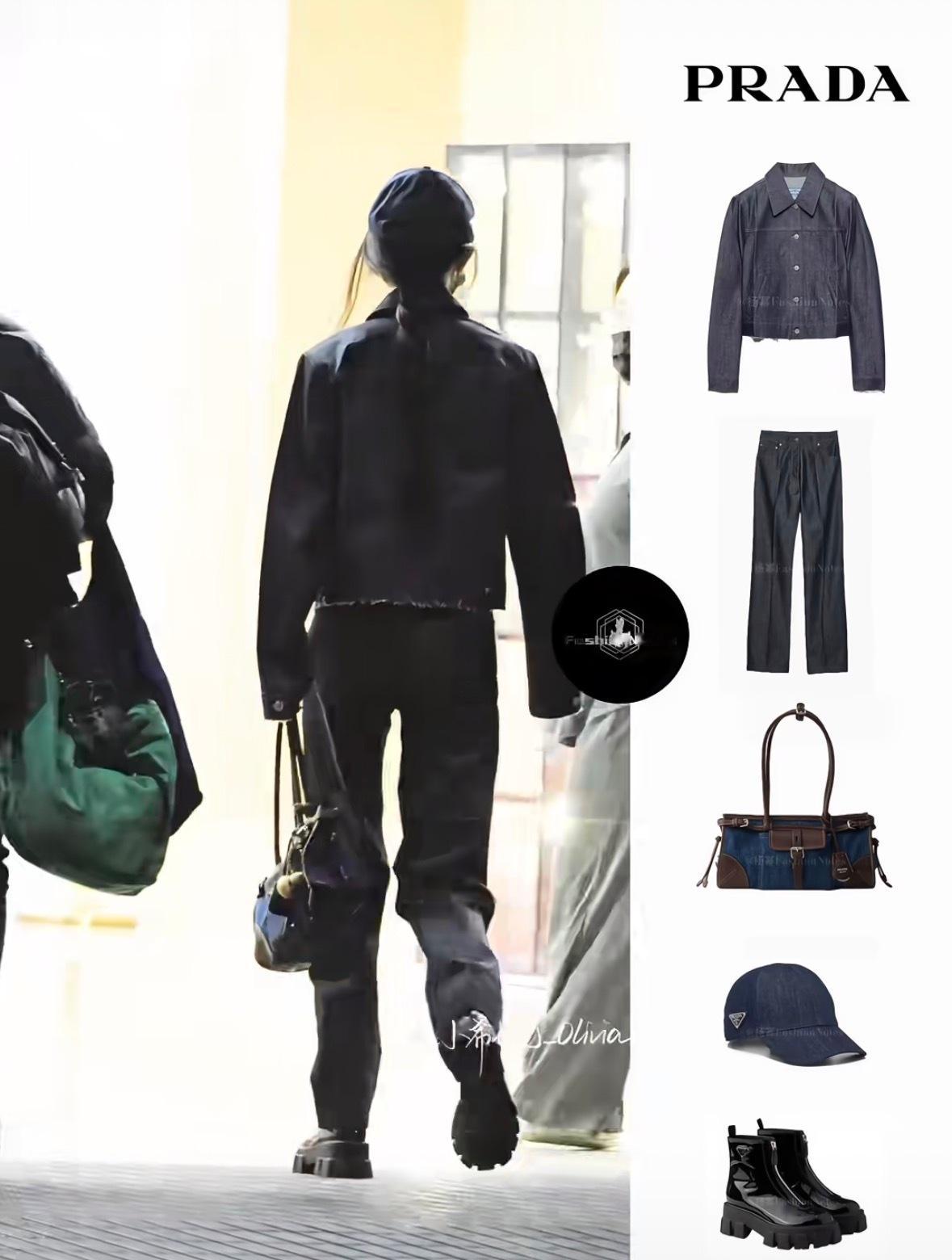 杨幂Prada品牌代言人这比例好绝好绝，P都不敢P！全套Prada上身，杨幂第