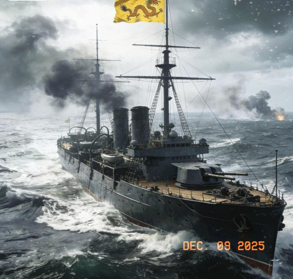 人家军舰开到家门口，炮口都快怼到脸上了，第一反应居然是：快，翻箱倒柜，看看还有多