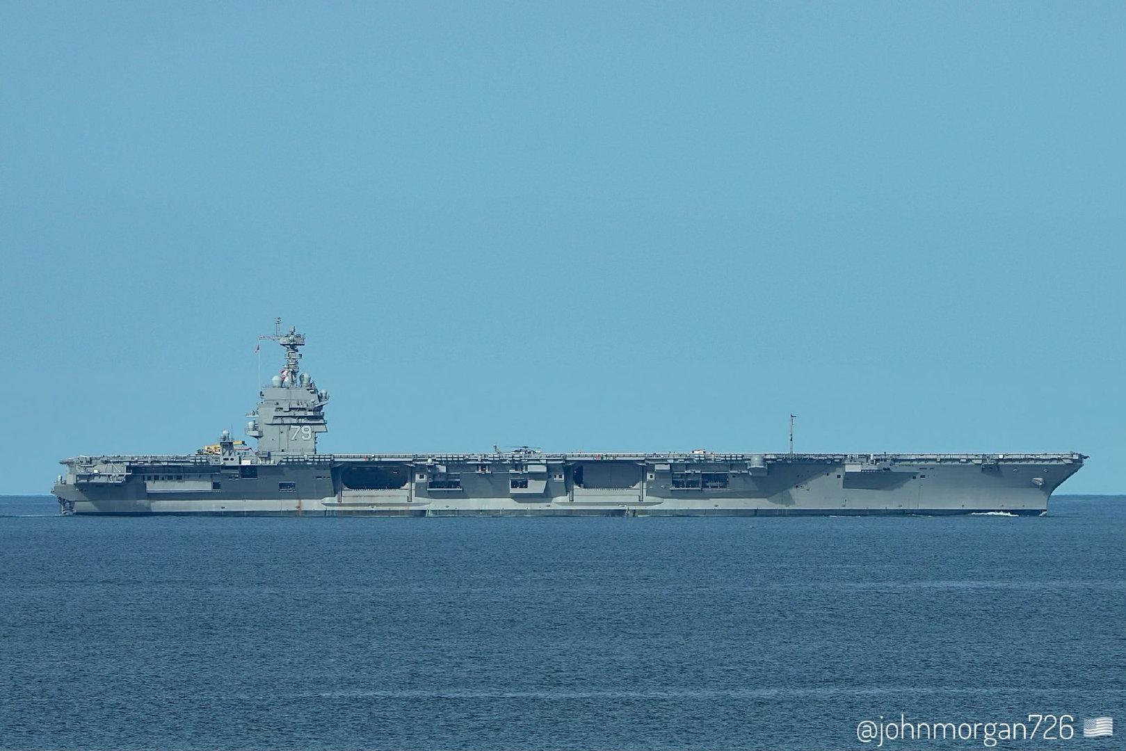 2026年9月29日，福特级“约翰·F·肯尼迪”号航母（CVN79）离开弗吉尼亚州纽波特纽斯，标志着