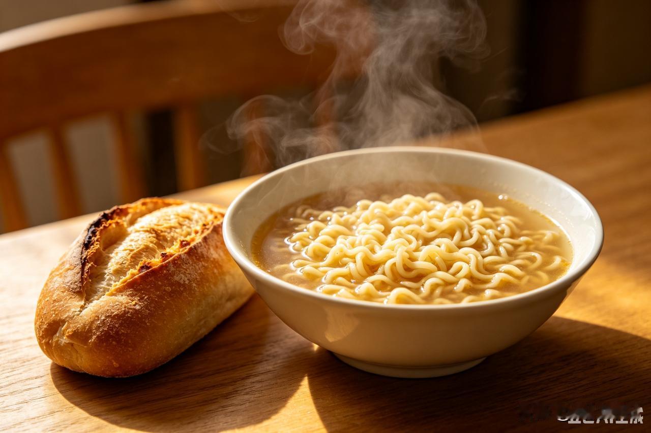 70后吃不够的方便面和鲜面包对于七零后而言，没有琳琅满目的零食，朴实的方便