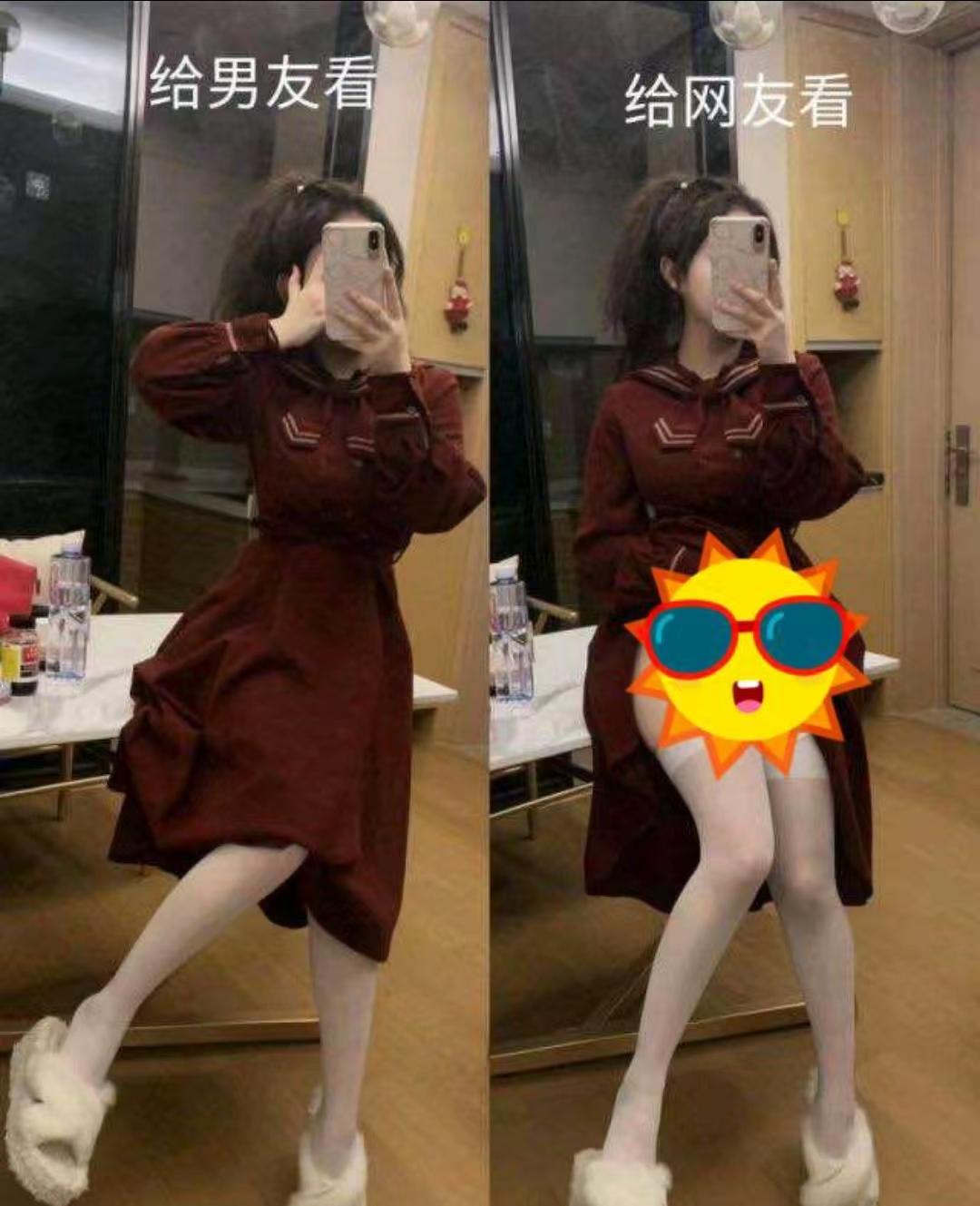 如图：女朋友给朋友圈看的比给我看的多怎么办？女生拍照P图发朋友圈，被说矫情装？