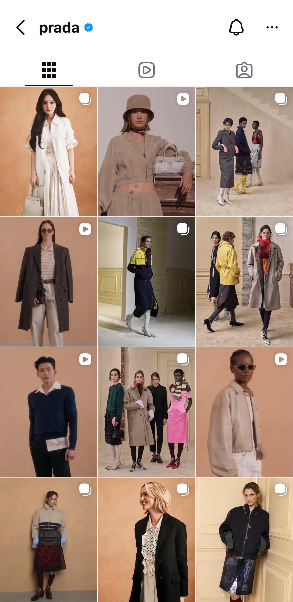 怎么说呢，Pradains的首页巨大的杨幂【首图认领】杨幂prada品牌代言人