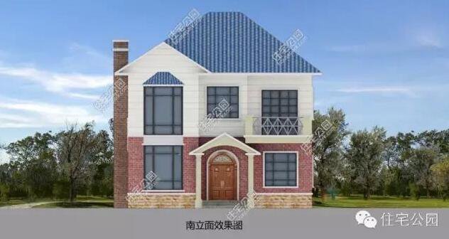 10X10米农村别墅, 方正户型 23万搞定