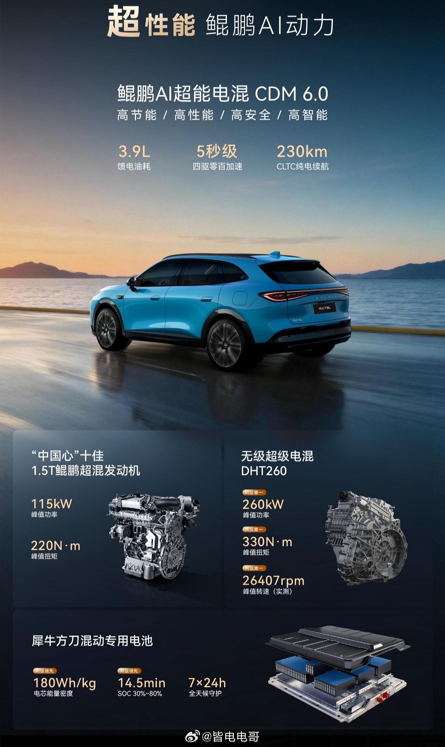 联发科微博官宣：奇瑞风云T9L的天玑座舱S1Ultra算力达到54T