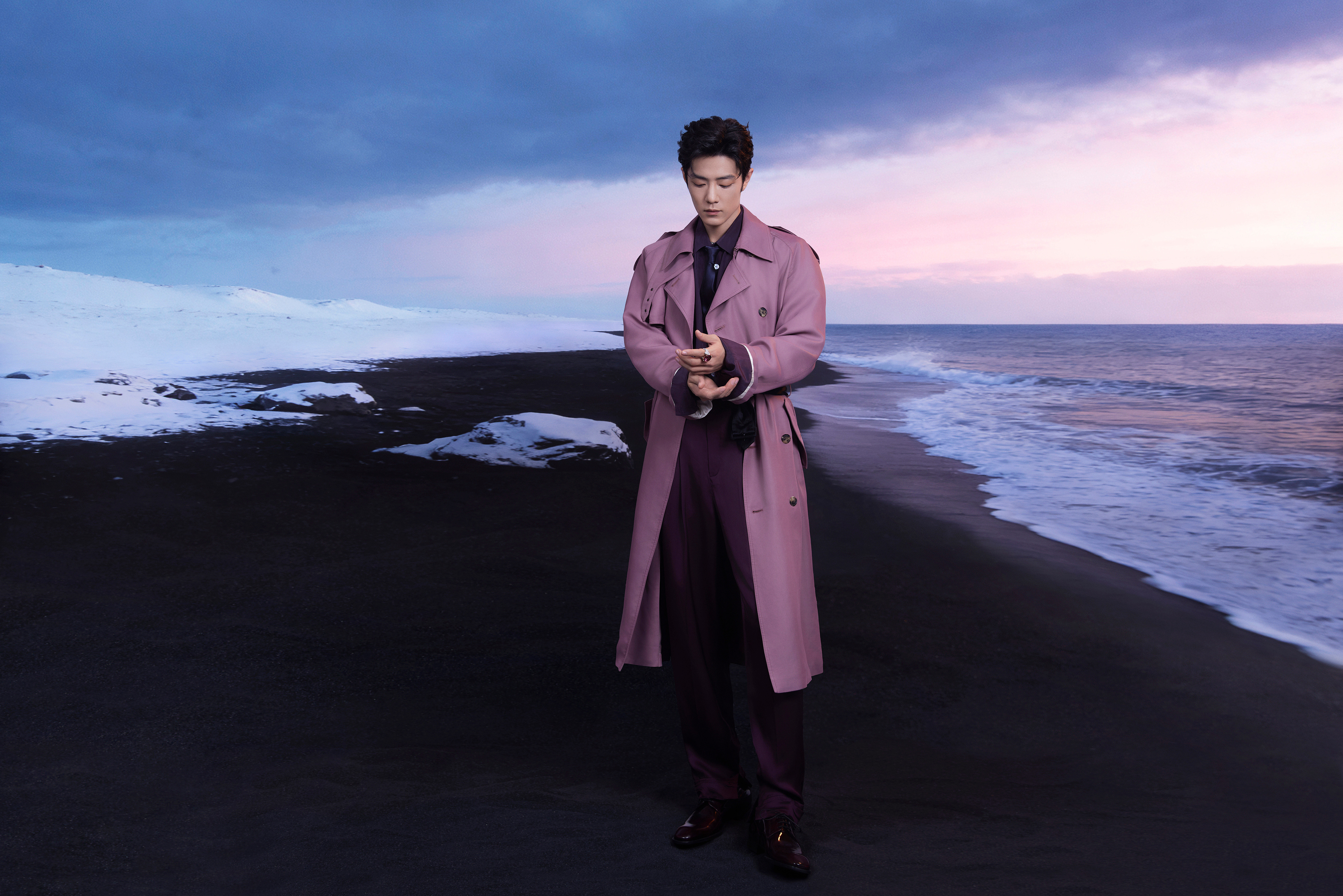 肖战｜东方卫视跨年造型正式揭晓！肖战身穿SaintLaurent202