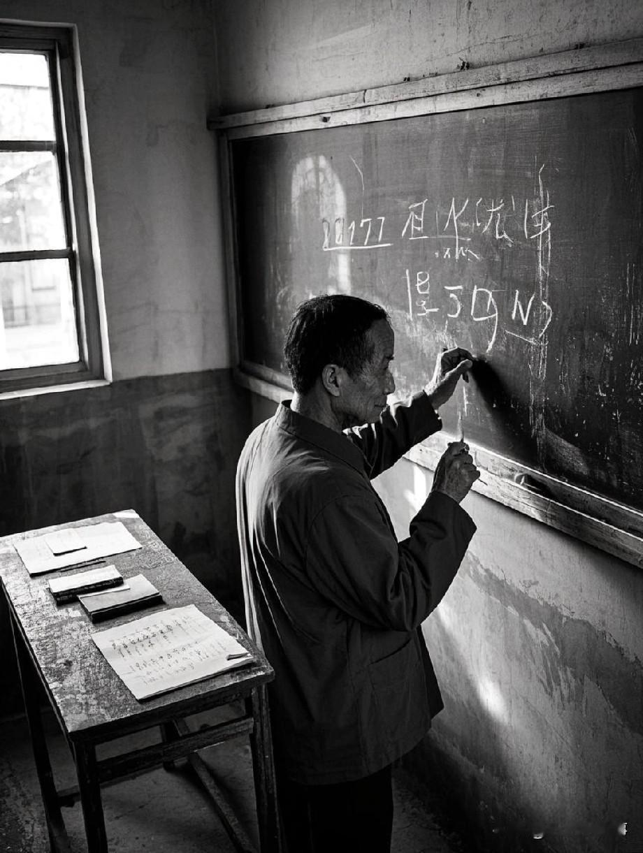 生产队时期，民办老师，脱离劳动，但生产队给公分，参与粮食分配，每月还给六至八元补