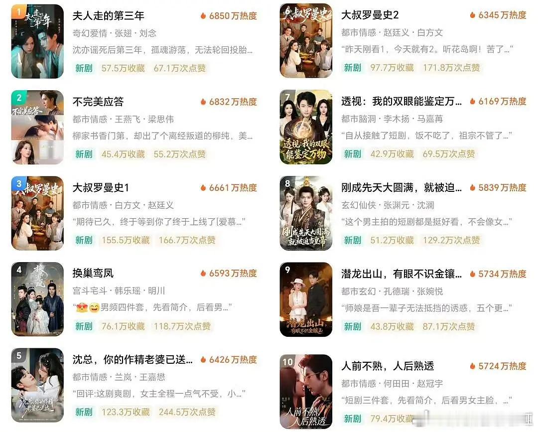 短剧为啥最近熄火了