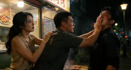 “摸我女朋友就是不行！”山西吕梁一家烧烤店里，一个醉汉见邻桌女子长得好看，趁