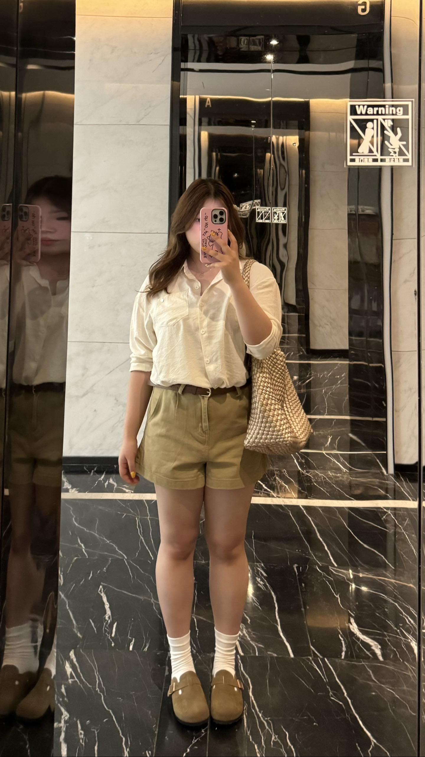 ootd穿搭 微胖穿搭  微胖女生夏天就要大胆穿 显瘦穿搭 大码女装